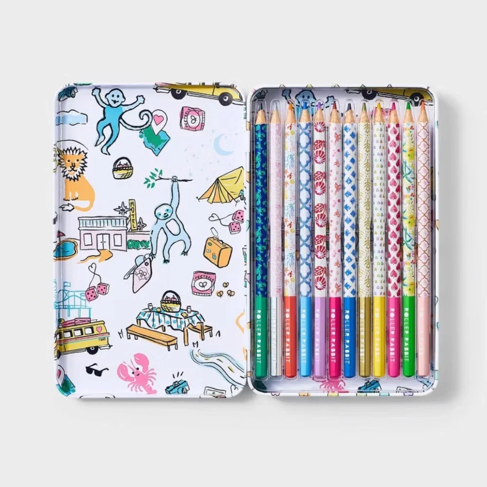 Roller Rabbit x Target Colored Pencils FREE GIFT - Picture 2 of 10